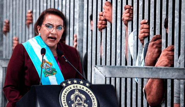 Luego del último tiroteo registrado, la presidenta de Honduras, Xiomara Castro, anunció que intervendrá los penales. Foto: Composición LR/Agencia Anadolu/Canal B.