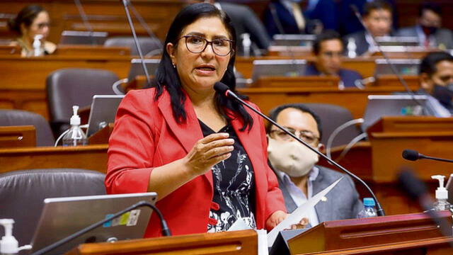 Otro caso de recortes de sueldo. Esta vez con la congresista Katty Ugarte. Foto: difusión