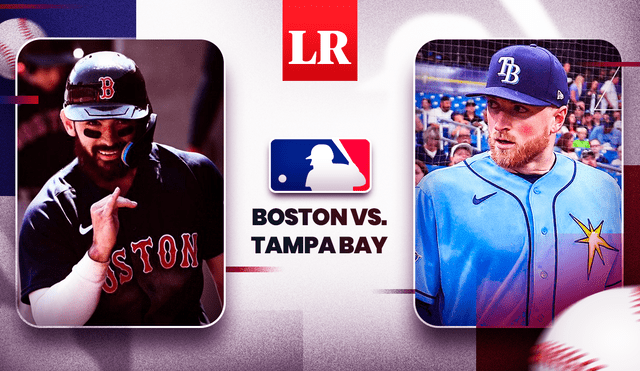 Sigue EN VIVO el duelo entre Boston vs. Tampa Bay por la MLB 2023. Foto: Composición LR