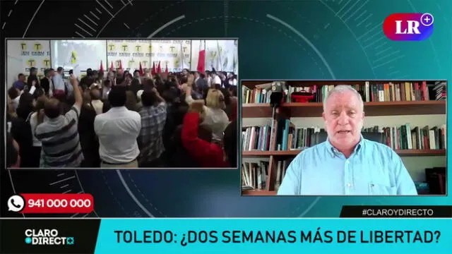 Augusto Álvarez Rodrich arremete contra Alejandro Toledo. Foto: LR+ - Video: LR+