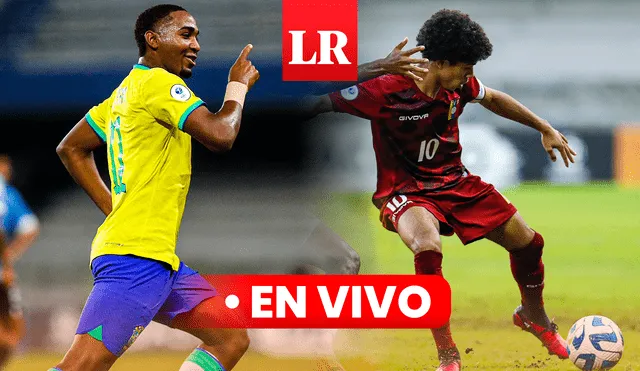 Sigue EN VIVO el duelo entre Brasil vs. Venezuela por el Sudamericano Sub-17. Foto: Composición LR/Twitter/Conmebol