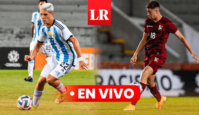 Sigue EN VIVO el duelo entre Argentina vs. Venezuela por el Sudamericano Sub-17. Foto: composición LR/Twitter/Argentina/Juvenilesfvf