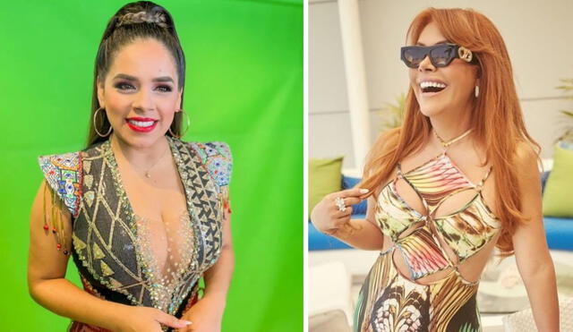 Giuliana Rengifo afirma que Magaly Medina recibirá su karma. Foto: composición LR/ Capturas de Instagram