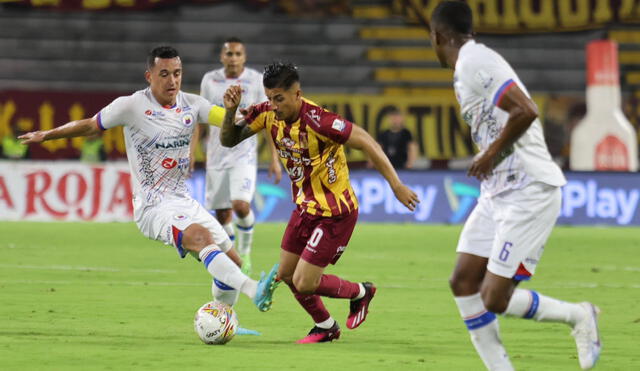 Tolima se ubica en el sexto lugar del fútbol colombiano. Foto: Tolima