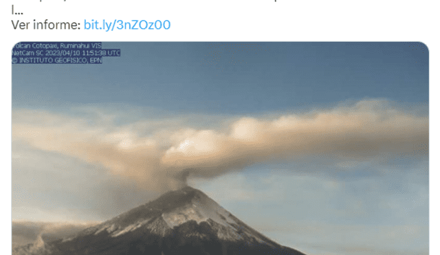 Revisa el último reporte del Volcán Cotopaxi HOY, 12 de abril, por el Instituto Geofísico. Foto: composición LR/AFP