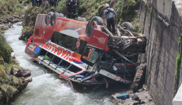 Sobreviviente de accidente en Carretera Central indica que camión sería el culpable del siniestro. Foto: captura de La República