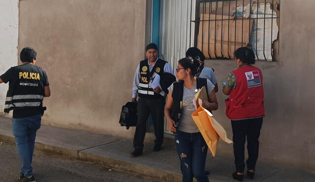 Parricidio. Vivienda de la docente asesinada y cuya autora sería su hija. En un primer momento, se sospechó de un supuesto robo, pero esta hipótesis se descartó. Foto: La República