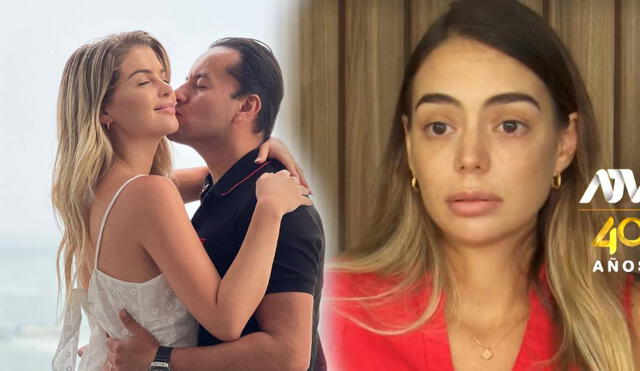 Camila Ganoza revelaría pruebas de infidelidad de Richard Acuña a Brunella Horna. Foto: composición LR/Instagram/Captura de ATV