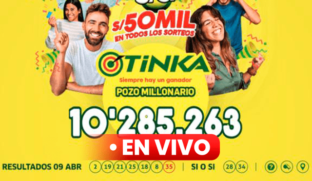 Resultados de La Tinka del miércoles 12 de abril de 2023. Mira cómo fue el sorteo y premios que se repartieron. Foto: composición LR/ captura de La Tinka