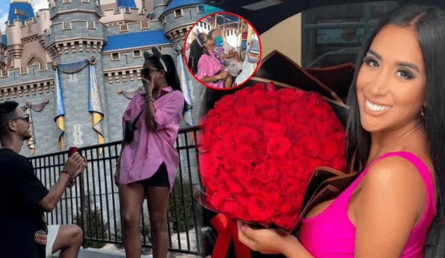 Melissa Paredes cumple el sueño de su hija de conocer Disney World. Foto: composición LR/Instagram/Melissa Paredes