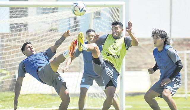 Con ánimo. Equipo rojinegro saldrá en busca de un triunfo. Foto: Club FBC Melgar