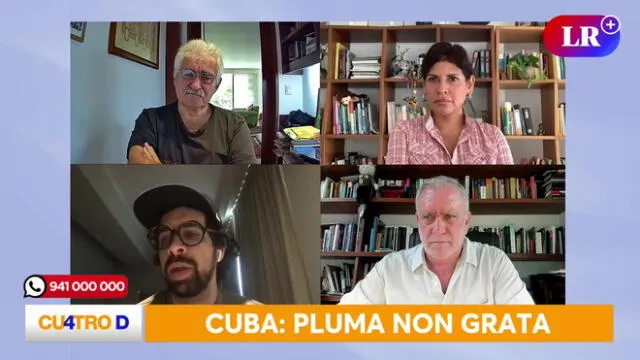 "Cuatro D" también conversó con Carlos Manuel Álvarez sobre la percepción que tienen otros países de Cuba. Foto: LR+/Video: LR+