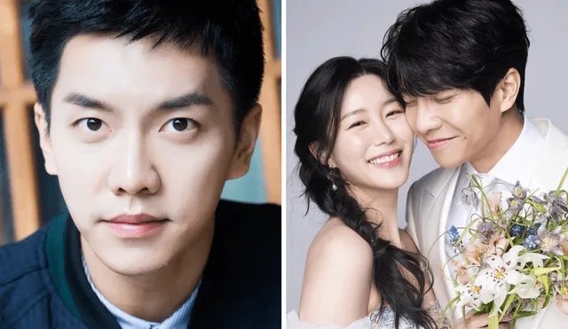 Los actores Lee Seung Gi y Lee Da In se casaron el 7 de abril del 2023. Foto: composición LR/Dispatch/Naver