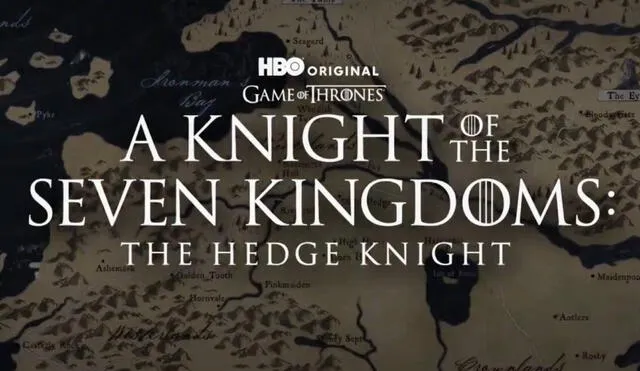 "A Knight of the Seven Kingdoms: The Hedge Knight" formará parte del catálogo de Max, el nuevo servicio de streaming de Warner Bros. Discovery. Foto: HBO Max/Twitter