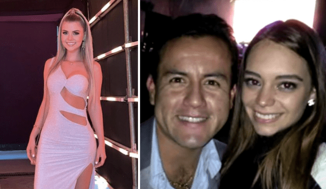 Brunella Horna afirma que le tiene afecto a los hijos de su esposo, Richard Acuña. Foto: composición LR/Instagram/Brunella Horna/ATV/"Magaly TV, la firme"