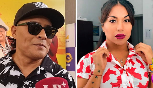 Chino Risas y Dayanita mantienen una amistad de años. Foto: GLR/Instagram Dayanita