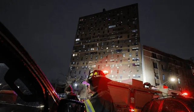 El incendio debido a la bicicleta eléctrica se registró en Nueva York. Foto: EFE