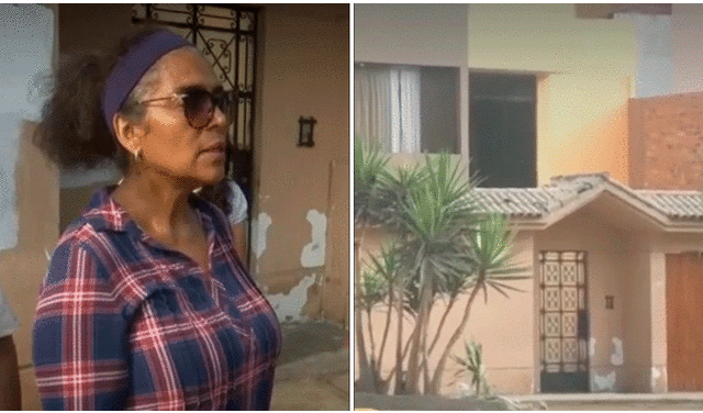 La afectada pidió ayuda a las autoridades para recuperar su vivienda, ya que se encuentra alojada en la casa de una vecina. Foto y video: ATV