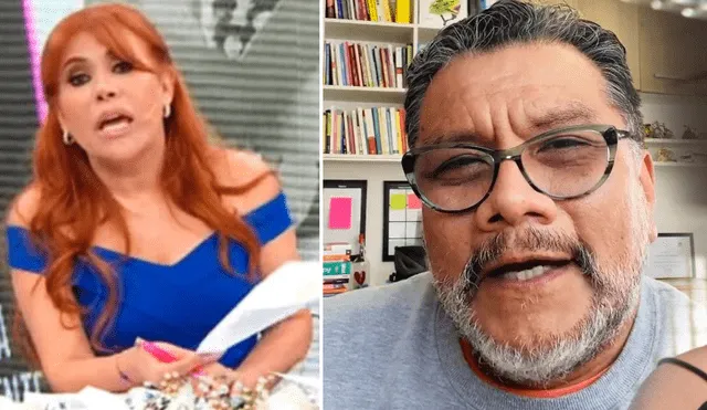 Magaly Medina lamenta las palabras de Tomás Angulo en "Mande quien mande". Foto: Composición LR/ATV/Magaly TV La Firme/Instagram/Tomás Angulo