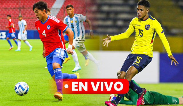 Sigue EN VIVO el duelo entre Chile vs. Ecuador por el Sudamericano Sub-17. Foto: composición LR/Conmebol