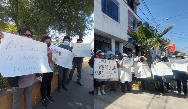 Piden justicia para el último caso de feminicidio en Arequipa. Foto: Leonela Aquino/La República