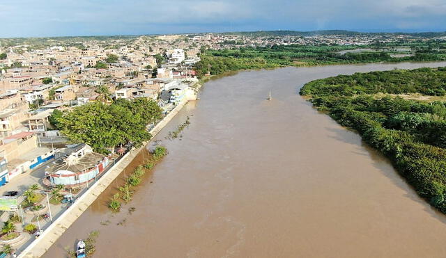 El río ya se ha desbordado este año. Foto: Andina