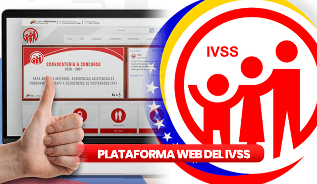 La plataforma web del IVSS permite a los usuarios realizar diversos trámites, como el proceso de facturación. Foto: IVSS/ Composición LR