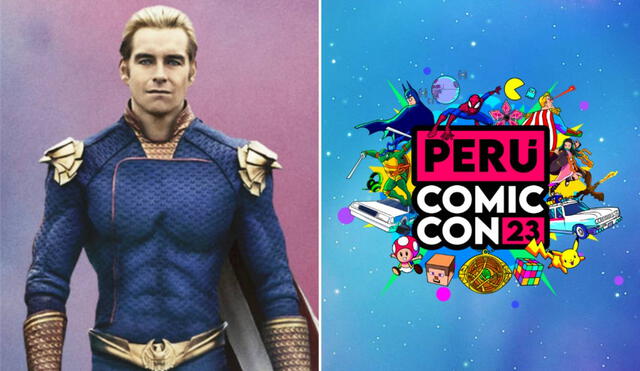 Antony Starr no será el único gran invitado de la Perú Comic Con 2023 y los fanáticos del mundo geek esperan el evento. Foto: composición LR/Perú Comic Con