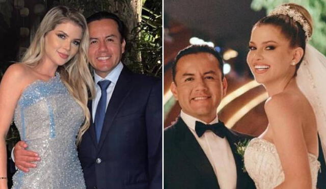 Brunella Horna y Richard Acuña se casaron el 7 de enero de 2023. Foto: Instagram / Brunella Horna