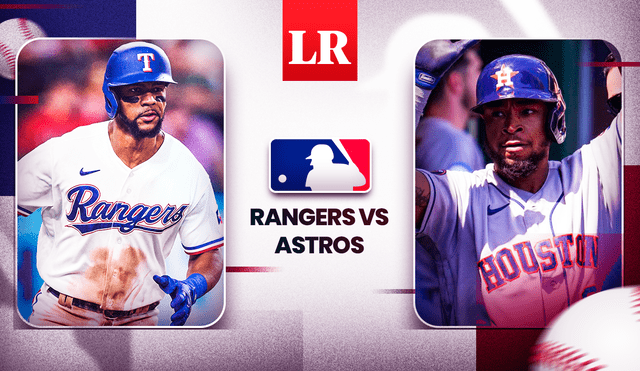 Sigue EN VIVO el duelo entre los Rangers vs. Astros por la MLB 2023. Foto: composición LR/La República