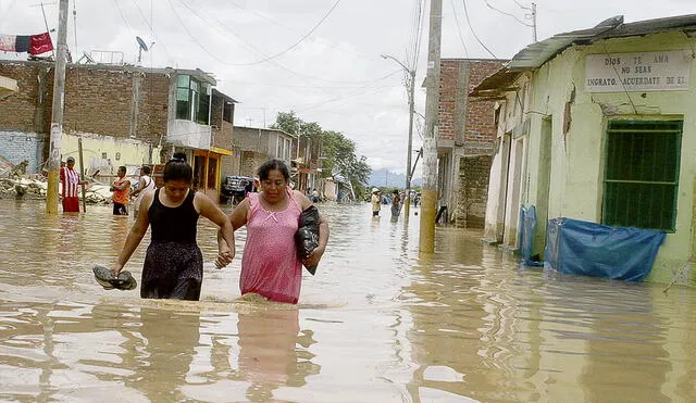 Inundación. El Niño Costero de 2017 trajo muerte y destrucción en regiones del norte. Foto: La República/archivo