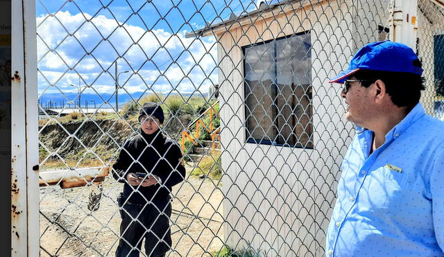 Al lugar. Funcionarios de Autodema fueron hasta campamento de Cobra para entregar terrenos de  proyecto. Foto: La República