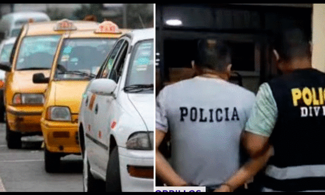 El policía detenido laboraba en la comisaría de Ate. Foto: composición LR/Andina/Latina