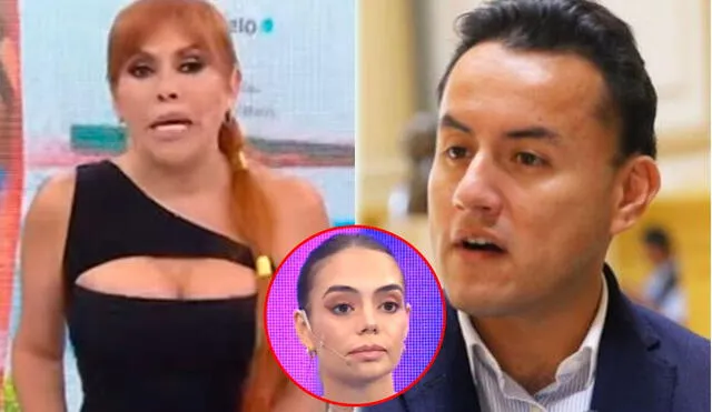 Magaly Medina presentó el caso de Camila Ganoza contra Richard Acuña. Foto captura ATV