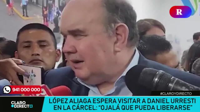 Augusto Álvarez Rodrich se refiere a las declaraciones de López Aliaga acerca de la situación de Urresti. Foto: LR+/Video: LR+