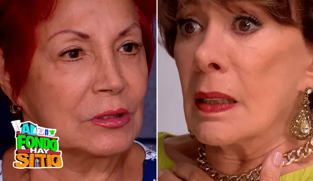 Al parecer, Carmen y Francesca dejarán de ser enemigas en "Al fondo hay sitio". Foto: composición LR/América TV - Video: América TV