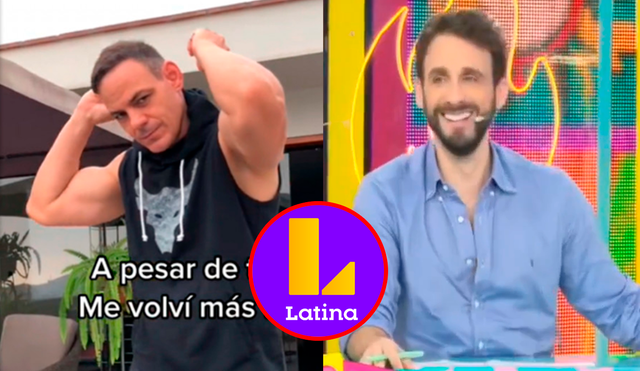 Mark Vito estrenó su cuenta de TikTok con video que se hizo viral. Foto: composición LR/TikTok/captura de Willax