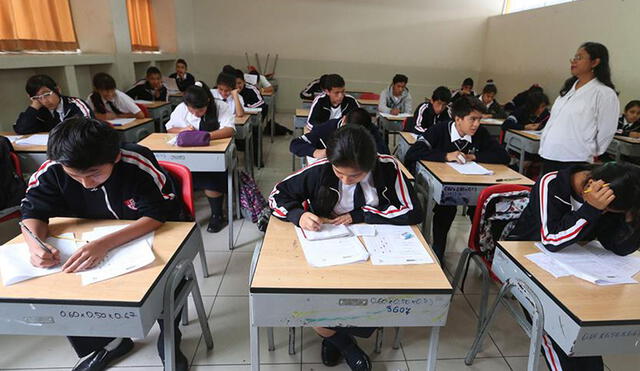 La prueba se aplicó sobre habilidades en lectura y matemática. Foto: La República