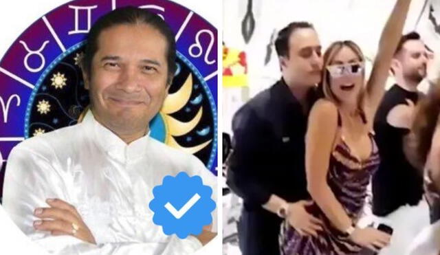 ¿Reinaldo Dos Santos 'acabó' con el amor de Sheyla Rojas desde la astrología? Foto: composición LR/Twitter/TikTok