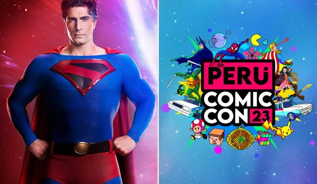 Brandon Routh ha interpretado a Superman en el cine y en la televisión. Ha brindado una de las versiones más queridas del personaje. Foto: composición LR/DC/Perú Comic Con 2023