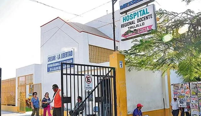 Empresario permanece en el Hospital Regional de Trujillo. Foto: Enfoques Perú