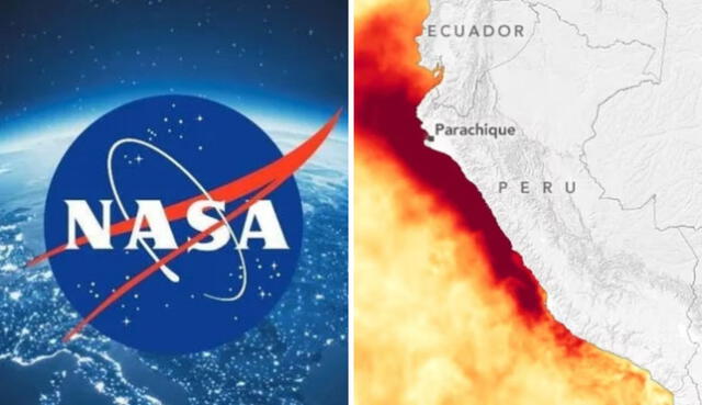 La NASA utilizó imágenes satelitales de alta resolución para estudiar la situación climática del país. Foto: La NASA/composición LR
