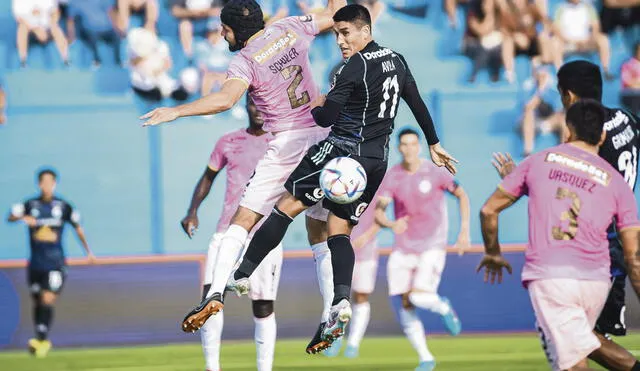 Golpe. Oliver Benítez abrió el marcador para Sport Boys, pero Marlos Brenner anotó el empate final vía penal. Foto: difusión