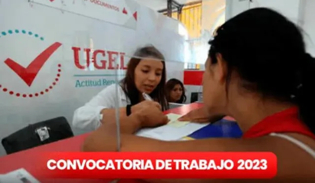 UGEL ofrece 10 puestos de trabajo en modalidad de CAS. Foto: UGEL