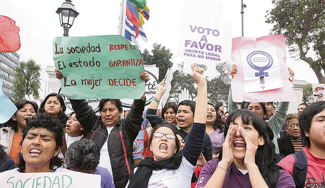 Marcha. Advierten un retroceso en derechos fundamentales. Foto: La República