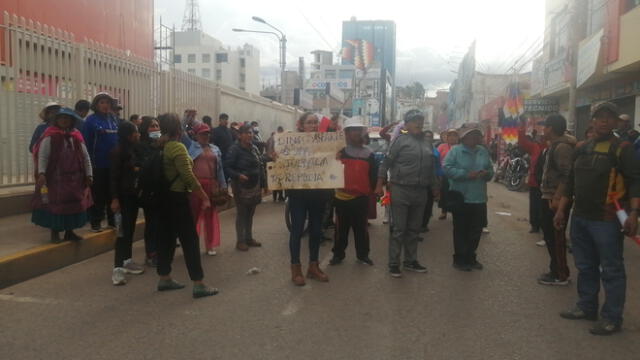 Conflicto social. Puno es la región que encabeza las protestas contra Dina Boluarte. Foto: La República.