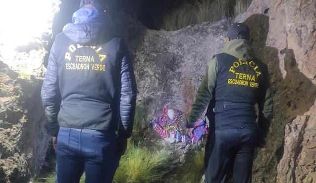 Usaban momia precolombina en ceremonia de pago a la tierra. Foto: Sin Fronteras.