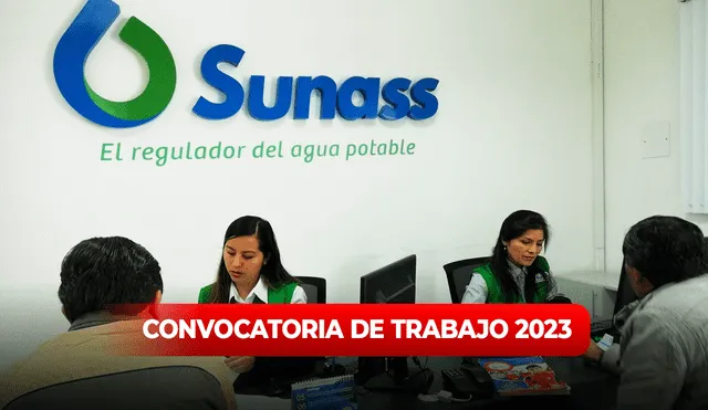 Conoce los requisitos para tentar una oportunidad laboral en Sunass. Foto: composición LR / Andina