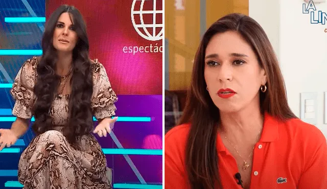 Rebeca Escribens lamenta el proceso que vive Verónica Linares. Foto: Composición LR / América Tv/ La Linares / Youtube. Video: América TV.