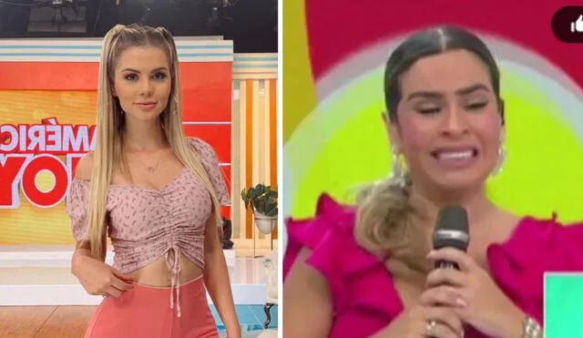 Brunella Horna se despide de "América hoy". Foto: composición LR/ Captura de Instagram/ Captura de América hoy